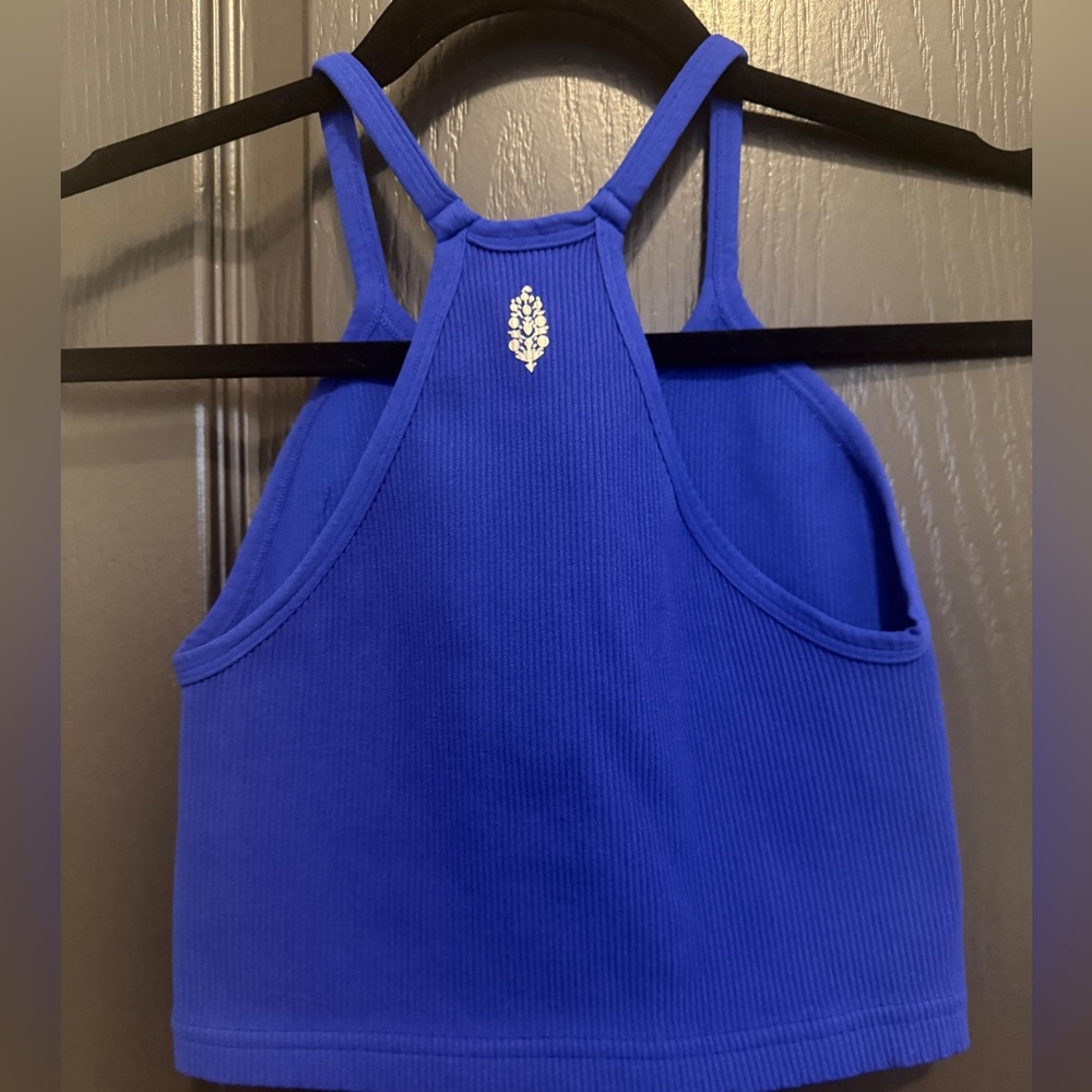 Free People Movement Happiness Runs Crop Tank | Electric Shock | M/L | NWT - Picture 6 of 7